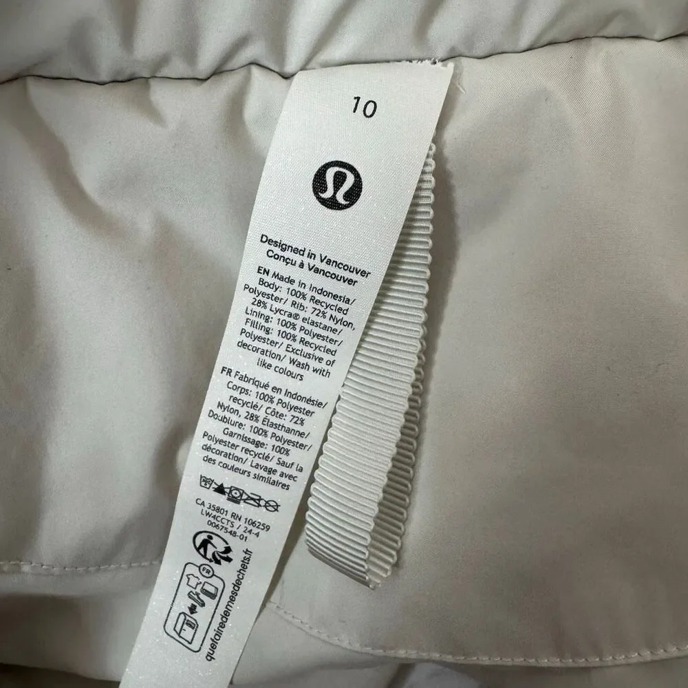 Lululemon Sleek City Jacket 10